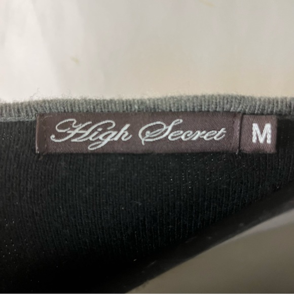 High Secret Open Front Soft Cardigan Sweater M - Picture 8 of 9